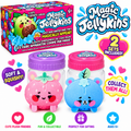 Magic Jellykins Water-Activated 3-Inch Surprise Toys 2-Pack - Exclusive Color-Changing Toy Truck - Water Table Playset - Authentic Details - Pretend Play Gifts..
