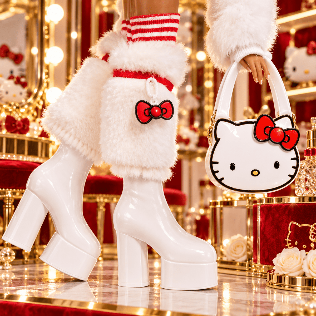 Bratz x Hello Kitty Sasha Fashion Doll with Outfit and Accessories