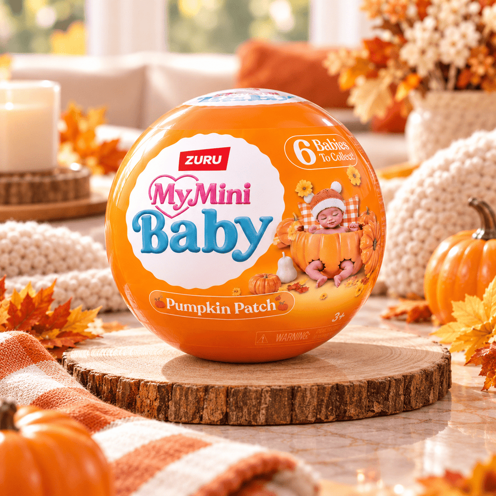 ZURU My Mini Baby Doll Toy – Pumpkin Patch — Single Pack