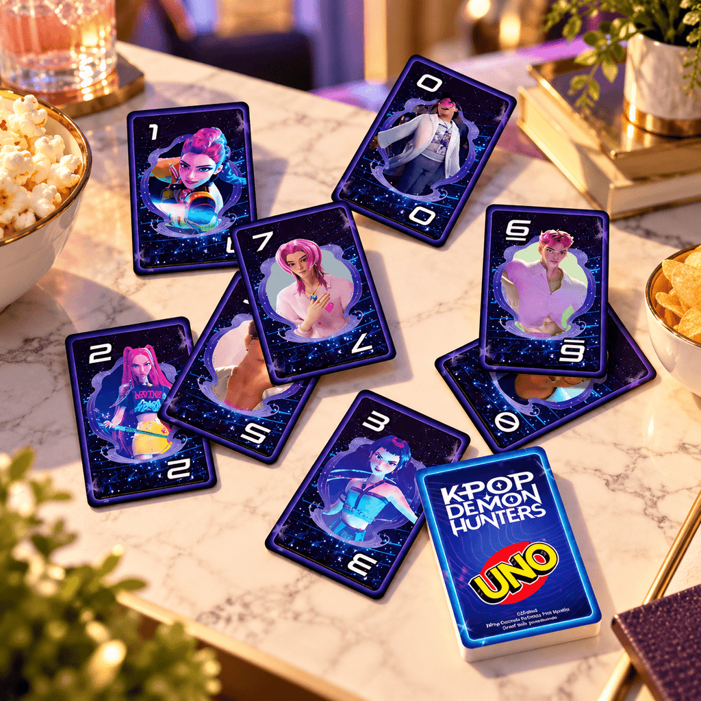 Mattel UNO KPop Demon Hunters Card Game