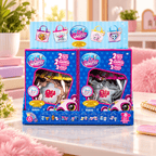 Littlest Pet Shop Deluxe Surprise Reveal Collectible Figures Divas on the Go – 6pc