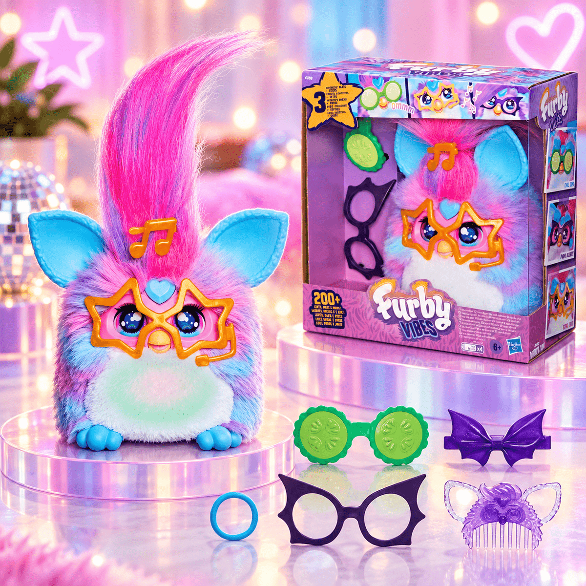 Furby Vibes Animal Figure – Collectible Toy