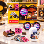 Zuru Mini Brands Mini Vinyls Playset with Three Capsules
