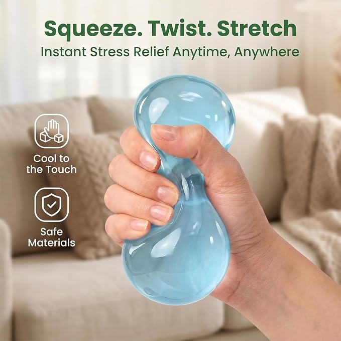 Cheese Squishy Toy - Slow-Rising Cheese Squishy Squeeze Block - Stress Balls for Adults - Stress & Anxiety Relief Fidget Gift - Stress-Relief Set for the Office and Classroom (4PCS)