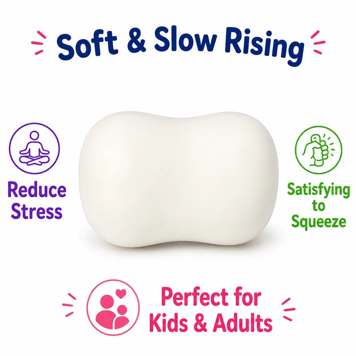 4 Pack Squishy Toys - Soft Slow Rising Sensory Squeeze Toy Set - Cute Fidget Toys for Kids and Adults
