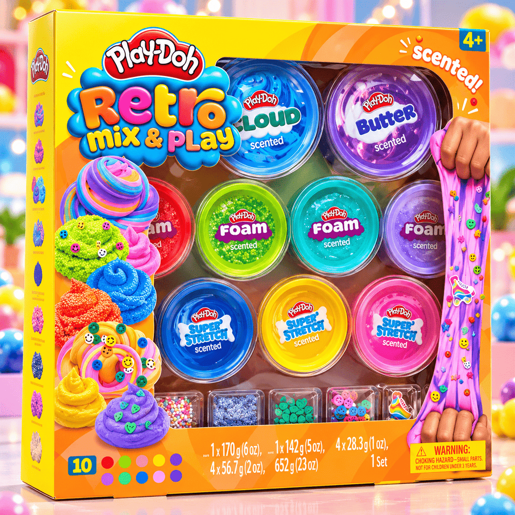 Play-Doh Mix & Play Scented Slimes, 10 pk. — Kawaii