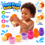 Baby Bath Toys - Pool Water Toys Toddler Bath Toys for Kids Ages 1-3