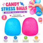 2 Pack Gumdrop Squishy Toys – Soft Sensory Squeeze Fidget Toys for Kids & Adults