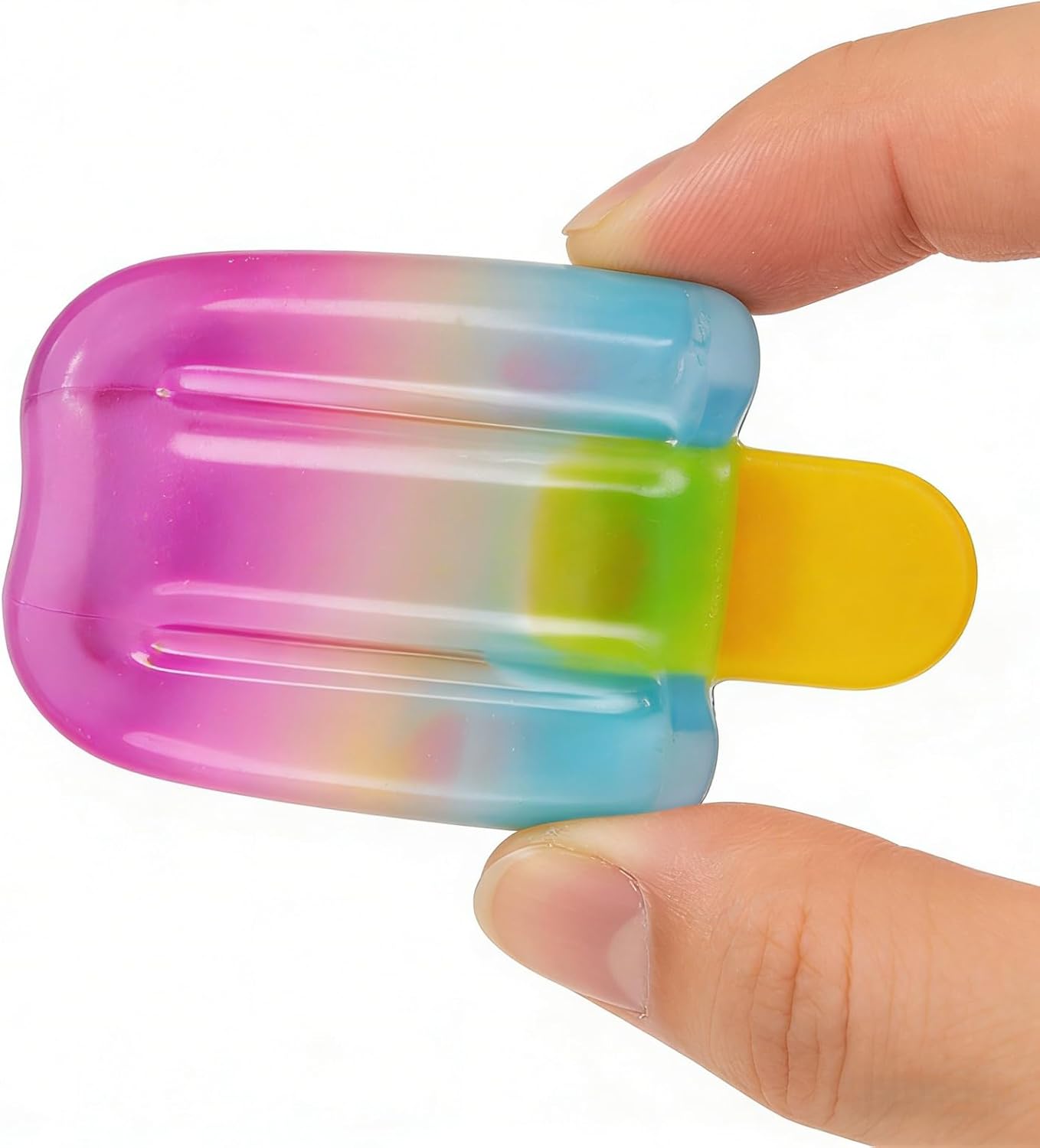 Ice Cream Squishy Toy - Summer Sensory Stress Relief Squeeze Popsicle