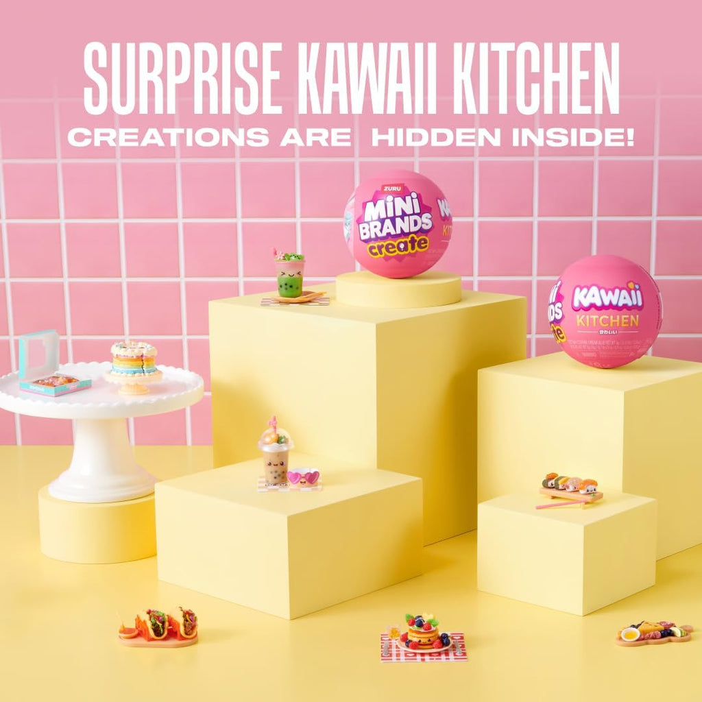 ZURU Mini Brands Create Kawaii Bouquets Mystery Capsule DIY Mini Collectible Toy
