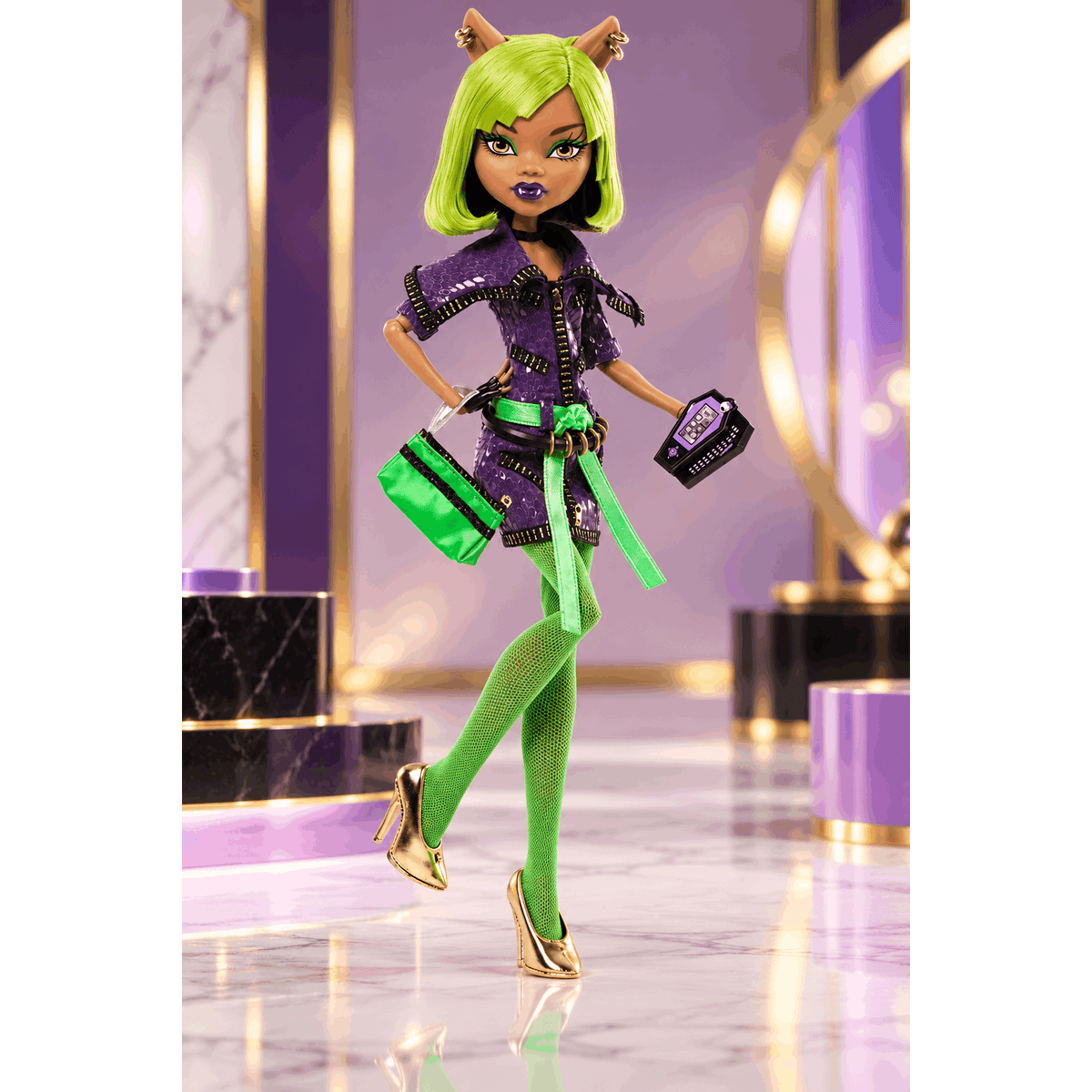 Monster High Dawn of the Dance Clawdeen Wolf Reproduction Doll