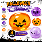 Halloween Spooky Ghost Ball - Halloween Squeeze with Box - Stress Relief Fidget Sensory for Anxiety Relief