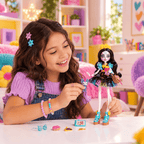 Monster High Skelita Calaveras Fashion Doll in Ruffled Dress with Pet Candelita and 7 Accessories