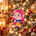 KPop Demon Hunters HUNTR/X Character Holiday Tree Decoration – Collectible Ornament, Choose Rumi, Mira or Zoey — Mira