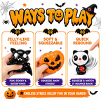 6 Pack Halloween Taba Squishy Fidget Toys