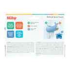 Nuby Bathtub Safety Spout Guard - Compatible with Most Standard Faucets - Bath Toys - Whale