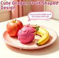 Dragon Fruit Squishy, Realistic Squishys Dragon Fruit Slow Rising Fidget Toy Stress Ball, Soft Squeeze Squishy Stress Relieve Toy, Flexible Squeezable Decompression Gift for Adults