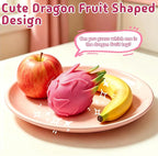 Dragon Fruit Squishy, Realistic Squishys Dragon Fruit Slow Rising Fidget Toy Stress Ball, Soft Squeeze Squishy Stress Relieve Toy, Flexible Squeezable Decompression Gift for Adults