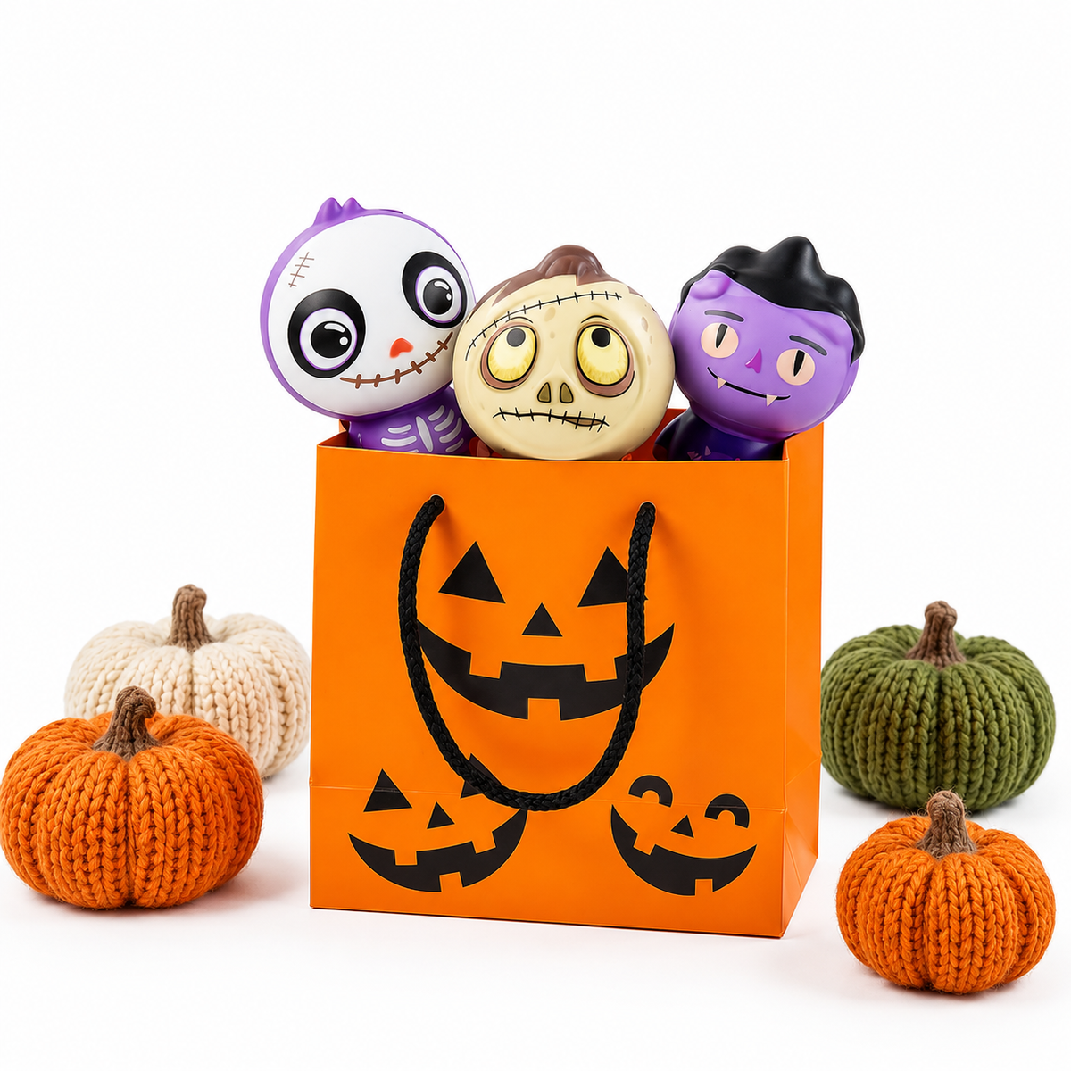 6 Pack Halloween Squishies Toys Slow Rising Squishy Squeeze Toys