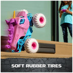 Monster Jam, Official Sparkle Smash Remote Control Vehicle Indoor & Outdoor, 1:15 Scale, 2.4 GHz, Toys for Boys and Girls Ages 4 and Up
