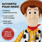 Jay Franco Kids Toy Story Plush Pillow Buddy - Large Ultra-Soft Stuffed Plushie & Cozy Pillow, Official Licensed Product, 24 Inches, Multi - Toy Story Woody