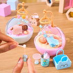 MGA's Miniverse Make It Mini Real Baby Nurture - Blind Packaging - Baby Care Themed Mini Collectibles - 8 Styles Including Rare Twins - Collectors, 8+