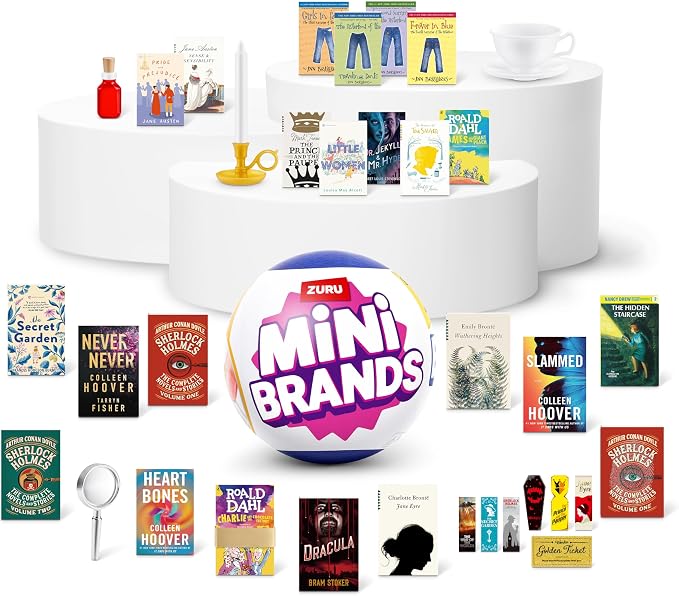 Mini Brands Home Books My Mini Baby Disney Mystery Capsule Toy Bundle