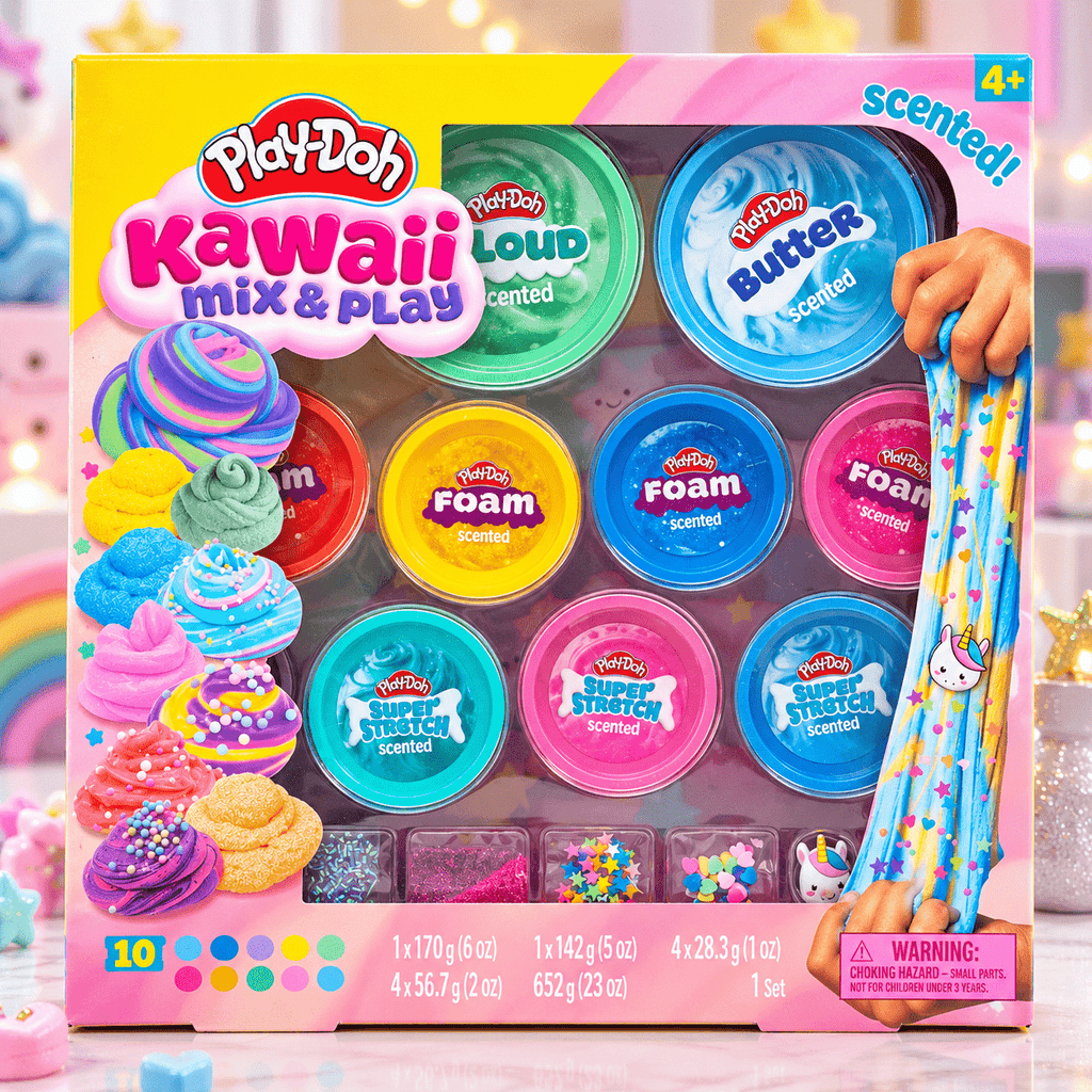 Play-Doh Mix & Play Scented Slimes, 10 pk. — Kawaii