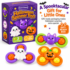 Halloween Suction Cup Spinner Bath Toys Travel Toys for Baby Boy Girl