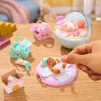MGA's Miniverse Make It Mini Real Baby Nurture - Blind Packaging - Baby Care Themed Mini Collectibles - 8 Styles Including Rare Twins - Collectors, 8+