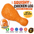 Squishy Fried Chicken Squish Toy - Ages 3+