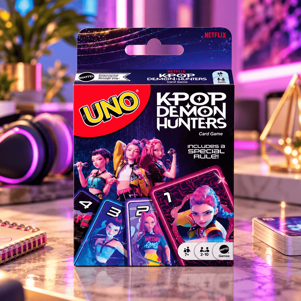 Mattel UNO KPop Demon Hunters Card Game