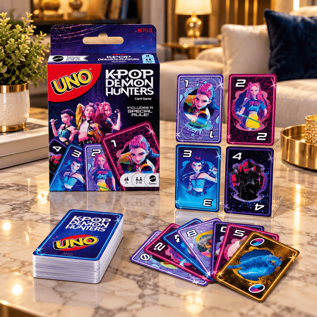 Mattel UNO KPop Demon Hunters Card Game