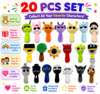 Kid Plush Toys – Set of 20 Soft & Colorful Stuffed Plushies for Gifting, Cuddling, Travel & Play – Premium Plush Toy Collection