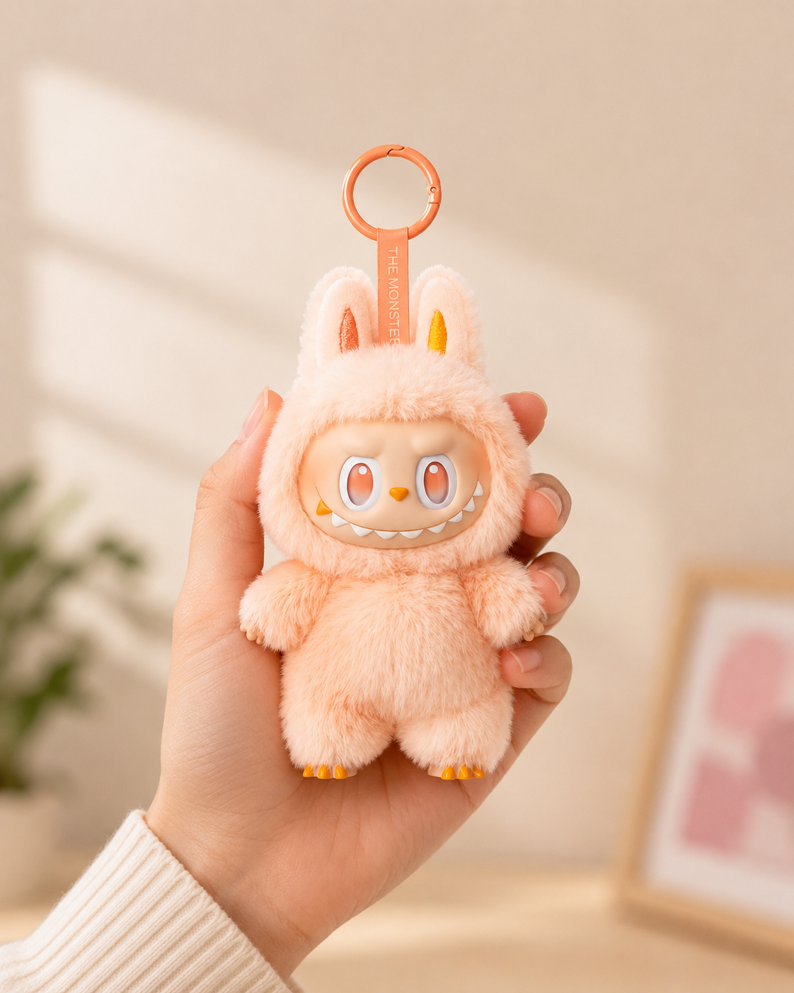 THE Monsters Big into Energy Series-Vinyl Plush Pendant Blind Box - LABUBU Doll - Blind Box Figures - Plush Keychain - Bag Charms - Random Design Collectible Toys Home Decor - Single Box