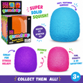 Kiddo Toy World NeeDoh Gumdrop - Textured Sensory Toy with Super Solid Squish - 2.5" Tall - Colors May Vary (Pack of 1)