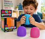 Kiddo Toy World NeeDoh Gumdrop - Textured Sensory Toy with Super Solid Squish - 2.5" Tall - Colors May Vary (Pack of 1)