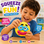 NEW Smushers Squishy - Smushers Dog Face Swap Squishy - Soft Moldable Cute Slow Rise Squeeze Toy - Cute Dog face Stress Relief Toy (Yellow)