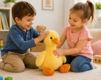Duck Stuffed Animal - Stuffed Duck Plush Toys - Birthday for Kid Boys Girls (10inch-Yellow)