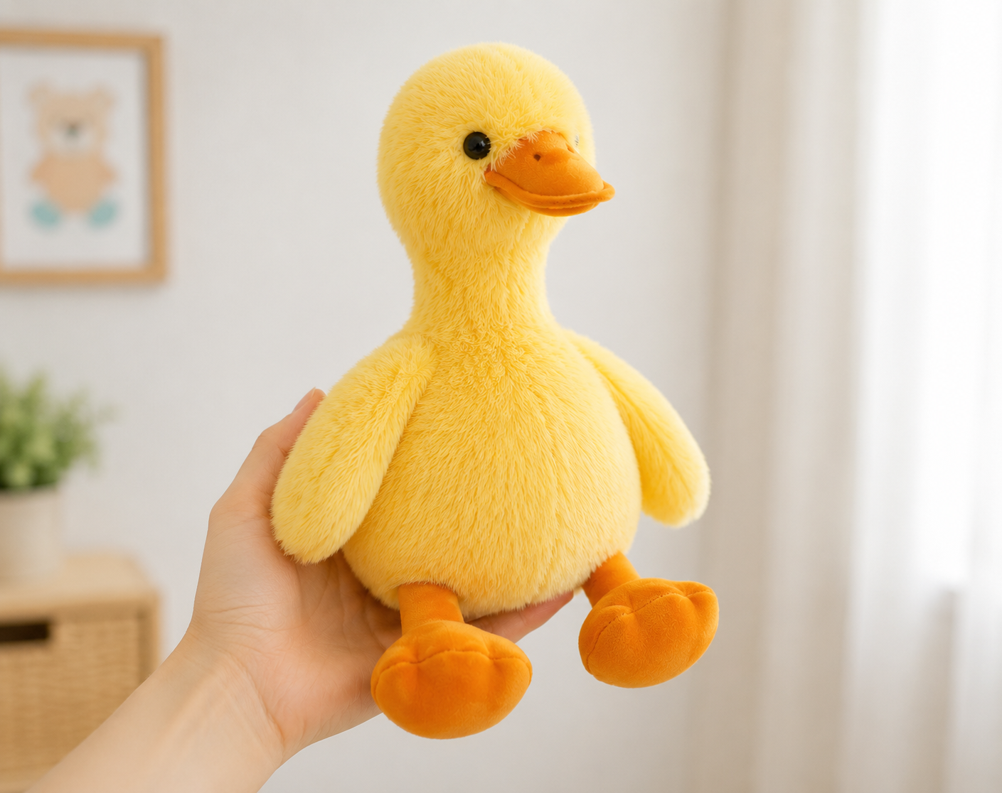 Duck Stuffed Animal - Stuffed Duck Plush Toys - Birthday for Kid Boys Girls (10inch-Yellow)