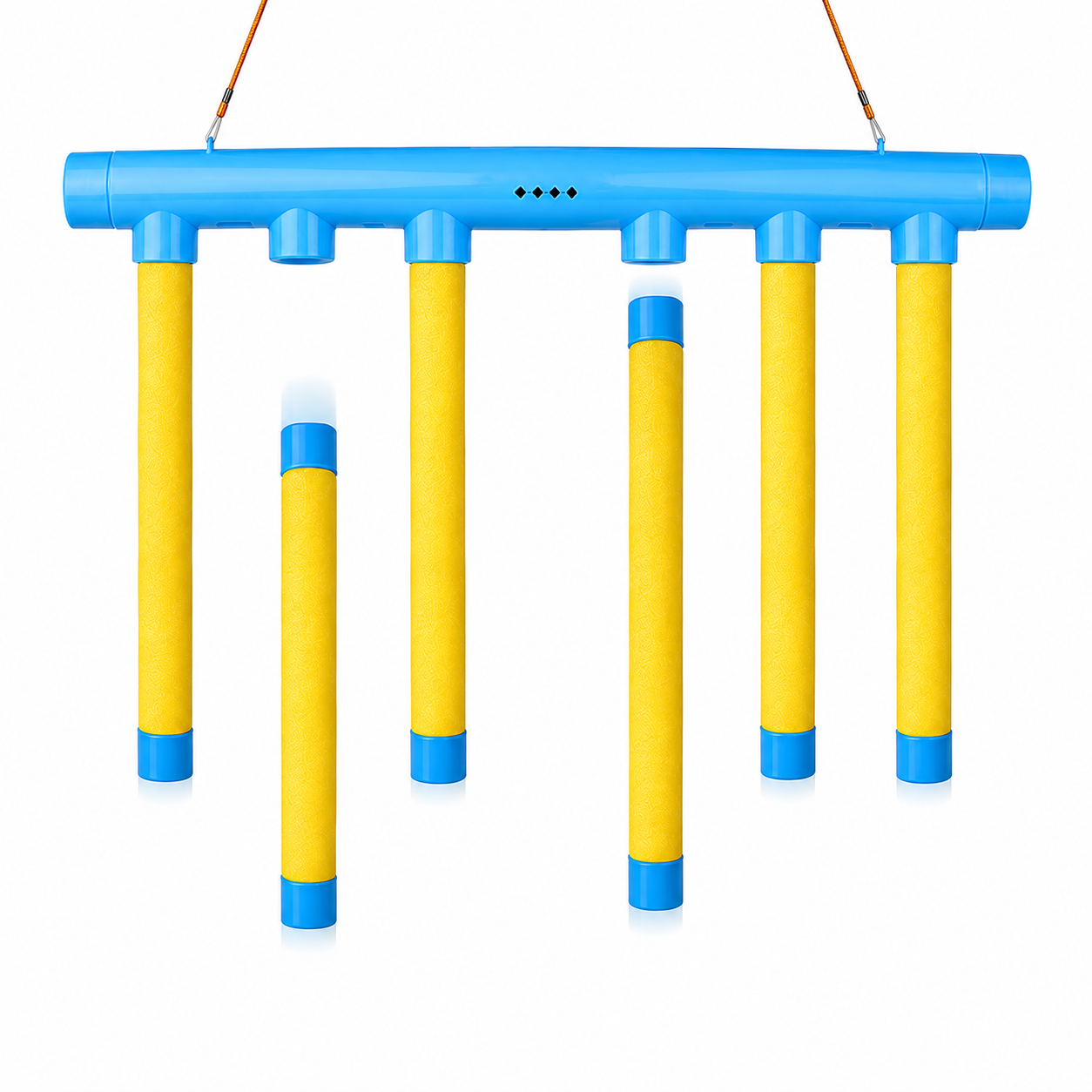 Reflex Drop Sticks Challenge Game - Hand Eye Coordination Training Toy - Reaction Time Training - Hand Speed Challenge Games - Adjustable Speed Catching Sticks Game