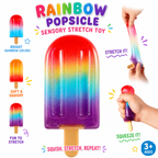 Popsicle Squishy Squeeze Toys - Malt Sugar Ice Cream Squishies Slow Rising Sensory Fidget Travel Toys for Adults - Kids - and Teens – Summer Classroom Prize