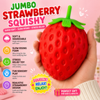 Strawberry Squishy - Realistic Strawberry Ball Relieve Stress and Anxiety - Party Favor Slow Rise Pressure Release Toy