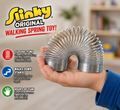 The Original Slinky Walking Spring Toy - 2.75-inch Diameter Metal Slinky - Fidget Toys