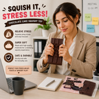Slow Rising Squishy - Stress Ball - Stress Toy - Fidget Toys - Party Favor Gift (Dark Chocolate-1pc)