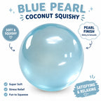 4 PCS Squishy Toy Set Baby Donut Coconut Cube Soft Squeeze Sensory Fidget Toys