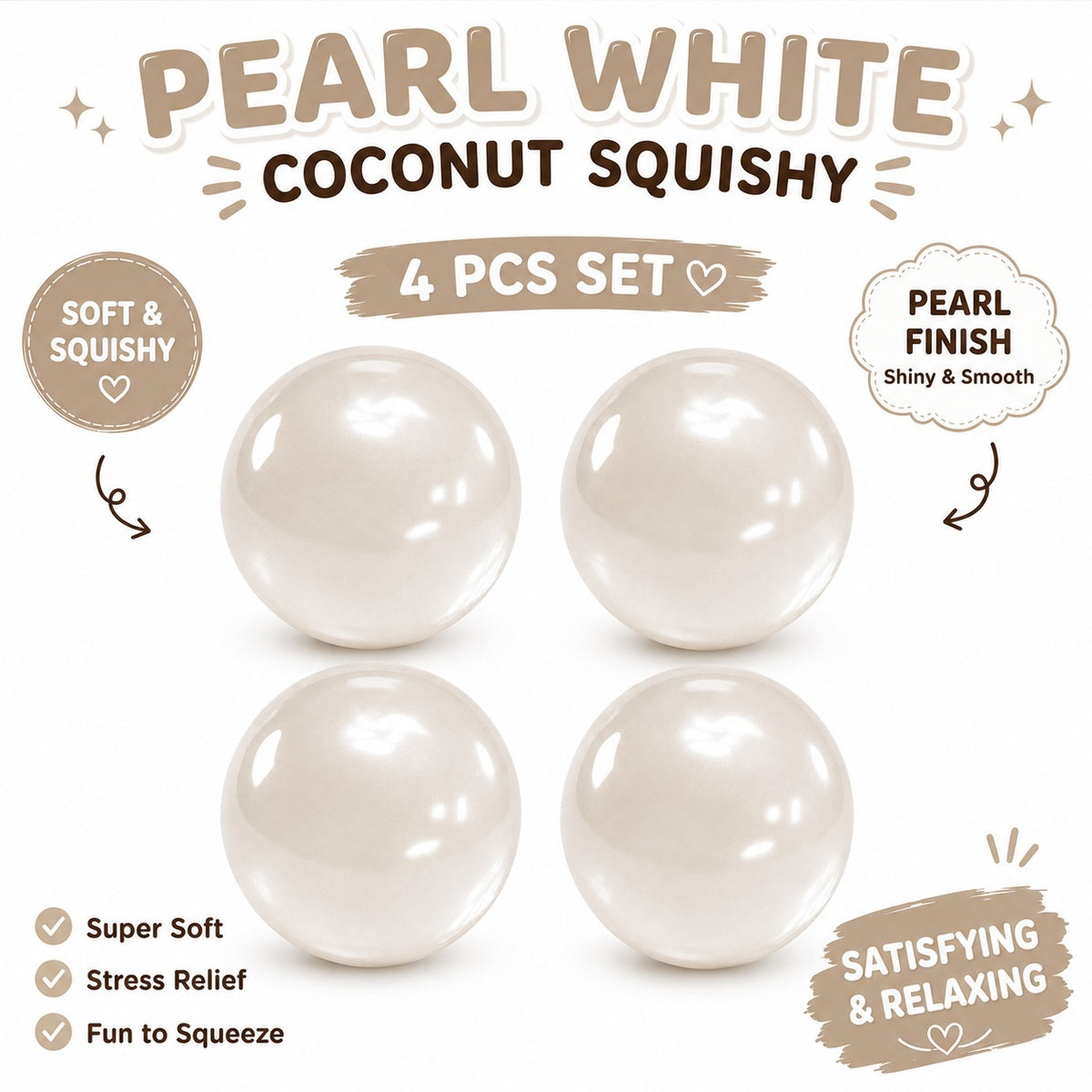 Coconut Oil Squishy - Coconut Oil Slow Rising Squeeze Stress Ball Clear Jelly Bubblegum Texture Coconut Oil Squishy Toy