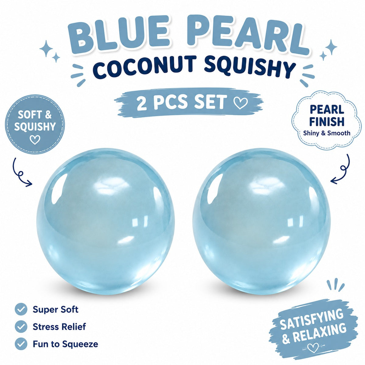 Coconut Oil Squishy - Coconut Oil Slow Rising Squeeze Stress Ball Clear Jelly Bubblegum Texture Coconut Oil Squishy Toy