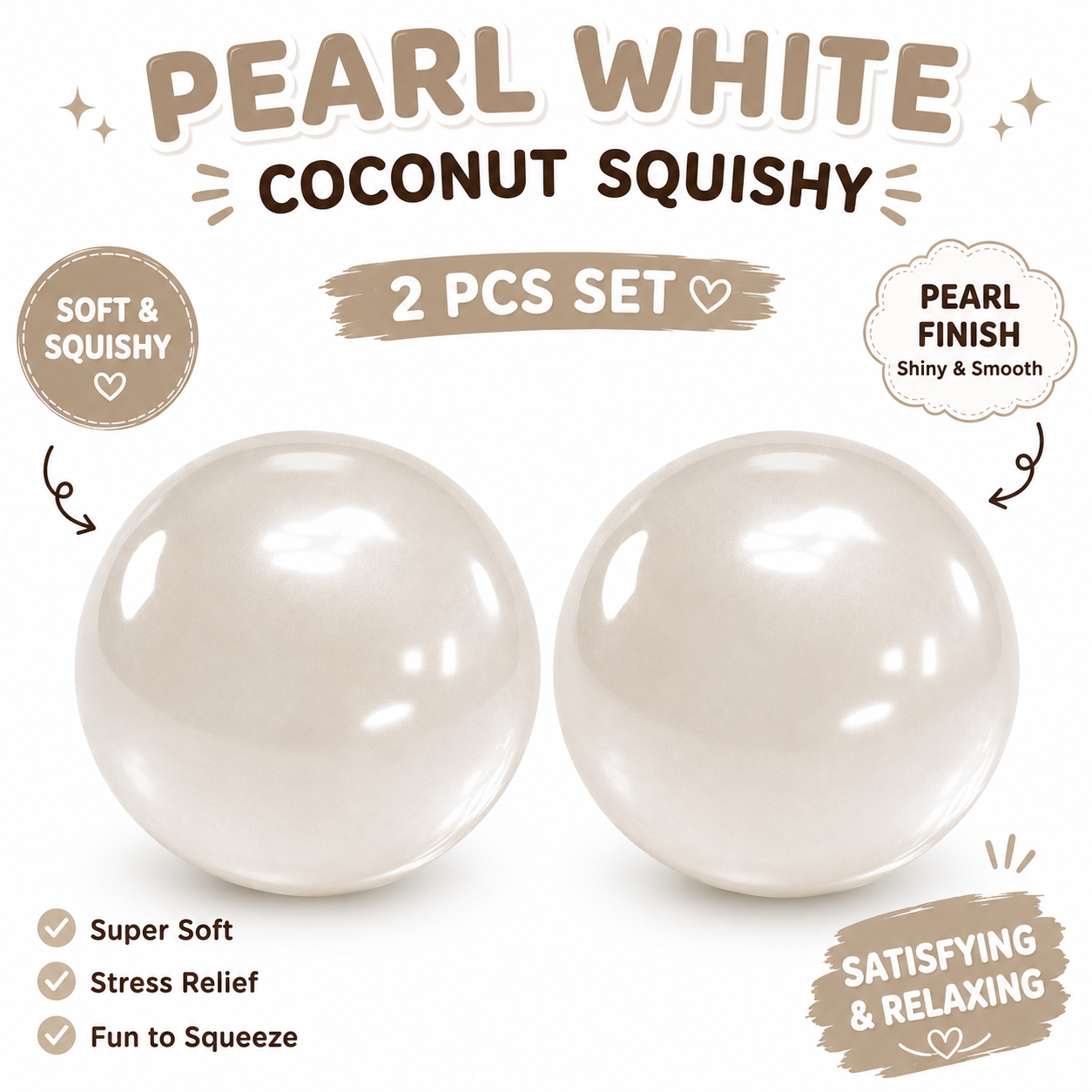 Coconut Oil Squishy - Coconut Oil Slow Rising Squeeze Stress Ball Clear Jelly Bubblegum Texture Coconut Oil Squishy Toy