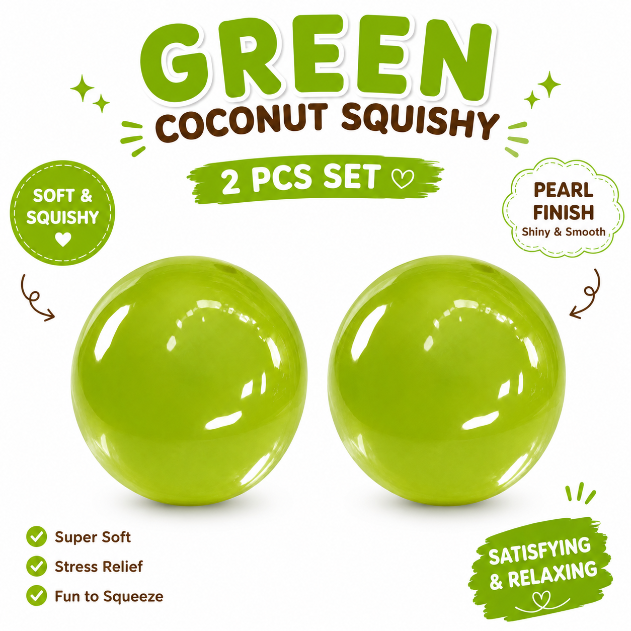 Coconut Oil Squishy - Coconut Oil Slow Rising Squeeze Stress Ball Clear Jelly Bubblegum Texture Coconut Oil Squishy Toy